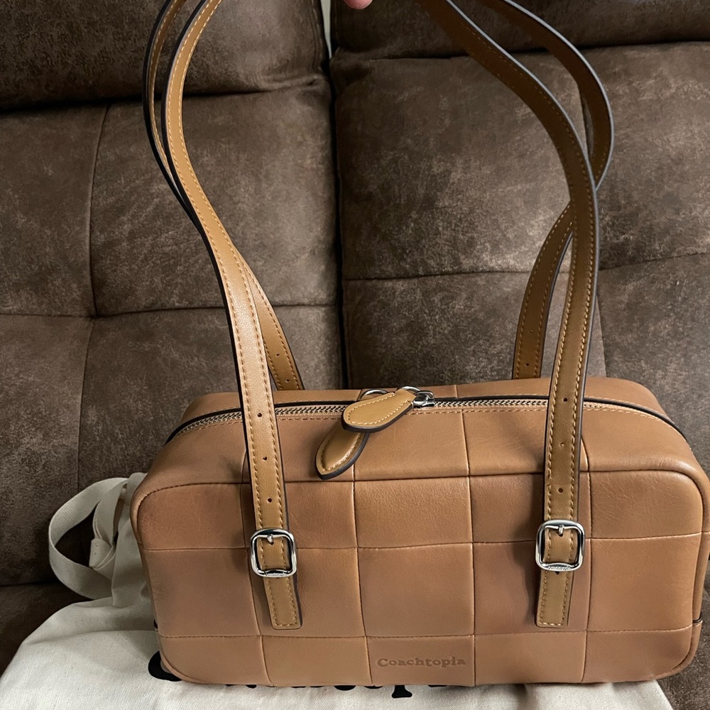 Coachtopia Satchel in Honey Brown
